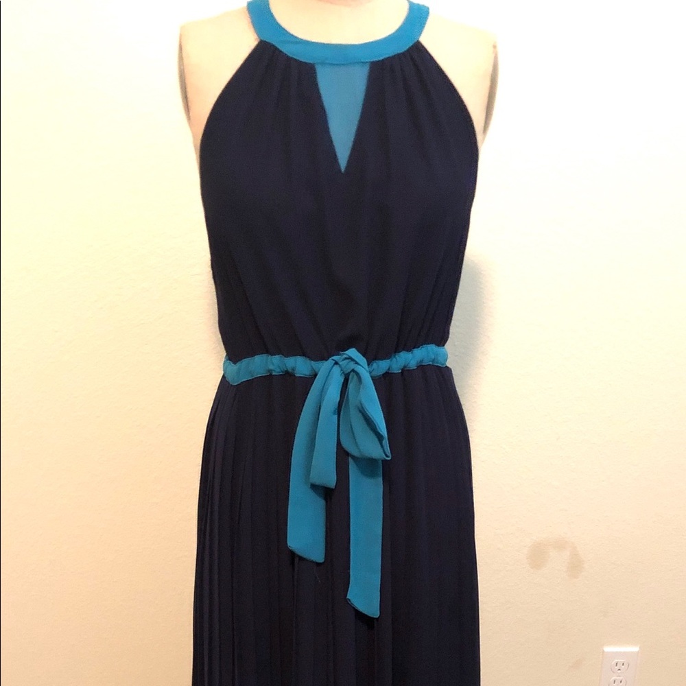 BCBG maxi dress. Halter neckline. Great condition